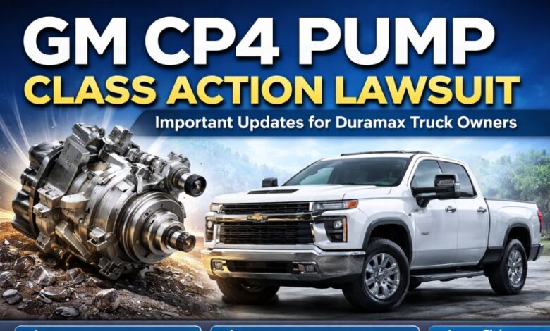gm cp4 pump class action lawsuit